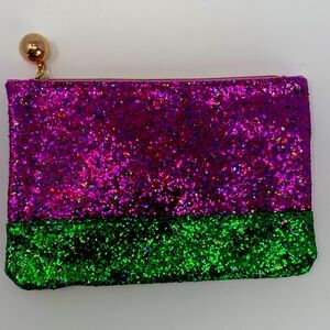 3/$15 Ipsy glitter cosmetic bag